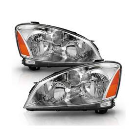 Ac-h-j-na05-am-c Acanii Headlights Fit For 2005-2006 Nissan Altima Halogen Model Lh And Rh Pair Side