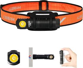 Acebeam 726084650534 H16 650 High Lumens Rechargeable Led Headlamp Edc Aa Right Angle Flashl