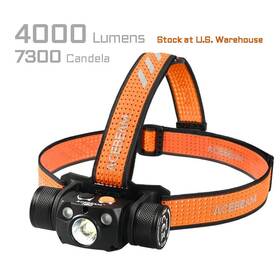 Xhp70.2 Acebeam H30 Nichia 219c Cri90 Rechargeable Headlamp 5000k - New