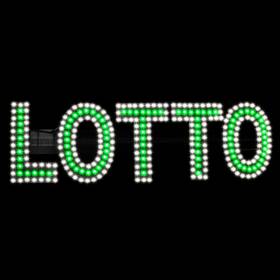 Lotto-8 Acomok Large Led Lotto Sign For Lottery Stores 30 Inch X10 Super Bright 5000k Waterpro