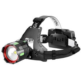10837 Acvcy Headlamp Rechargeable 100000 Lm Ultra Bright Led Head Lamp With Induction And