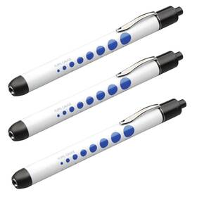 352wpq-3 Adc Metalite 352 Reusable Penlight In Display Pack White With Pupil