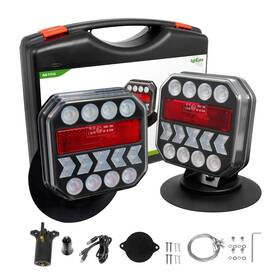 Ag-t312 Agrieyes Usb-c Wireless Trailer Lights Adjustable Magnetic Tow Light With Re