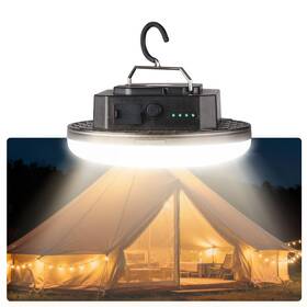 8204 Agyanzm‌ -f03 Led Camping Lantern Usb-c Rechargeable 5000lm 20h Runtime 4 Modes With Sos