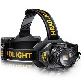 Aknear An-gk97500-sd Rechargeable Led Headlamp With Red Light 99000 High Lumens Head Lamp Motion