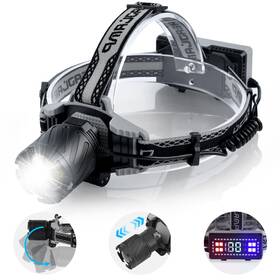 Alifa-hl-1 Alifa Led Headlamp Rechargeable 6000 Lumens Super Bright Head Lamps Battery Powered