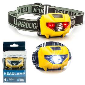 Fl8271yl-3w-atb Alltopbargains Led Headlamp Flashlight For Camping Running Safety Battery Operated