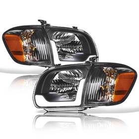 Alpha Owls 304828719688 8719688 Crystal Headlights With Signal Corner Lights And White Led L