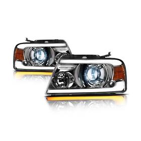 8711101 Alpha Owls Full Led Projector Headlights With Switchback Sequential L