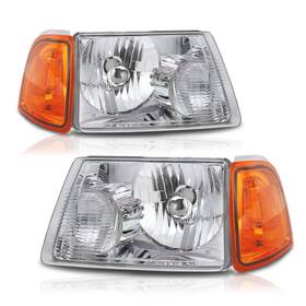 Alh-010 Alziria Headlight Compatible With 01-11 Ranger 2001-2011 2001 2002 2003 2004 2