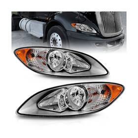 22-ip08-c-a Amerilite Factory Style Chrome Replacement Headlights Set For 2008-2016 Inter
