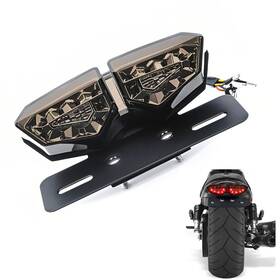 Anki Happigo 782570187700 Motorcycle Tail Light Integrated Brake Tail&turn Sig