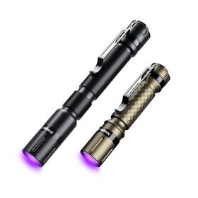 U-9000 Ansyper Cc Uv Flashlight 2 Pack 395nm Ultraviolet Black Light Mini Penlight Portable An