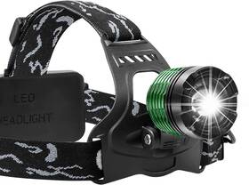 Td-001 Anyhot Headlamp Rechargeable Super Bright Headlamps With 4 Modes Outdoor Waterproof Z