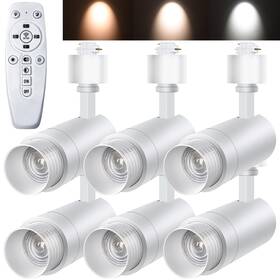 Aolm004 Aoaxl Track Lighting Heads 12w Zoomable Led Adjustable 2700-6500k H