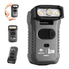 Sq09 Aojudic Rechargeable Hat Clip Light With Motion Sensor And 170 Adjustable Head - 633lm