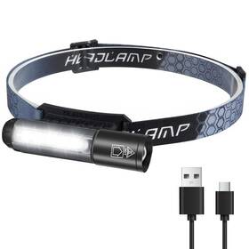 S-4414519 Aozbz Headlamp Rechargeable Led Head Lamp With White Green Purple Red Light