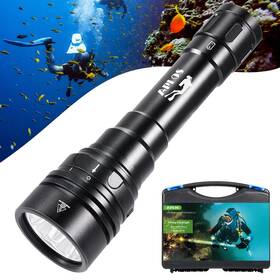 Ap150s Aplos Ap150 Dive Light 15000 Lumens Waterproof To 492ft Powerful Scuba