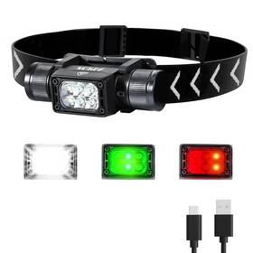 H350 Aplos Head Torch Rechargeable - 1500 Lumen Super Bright Led Headlamp With 7 L