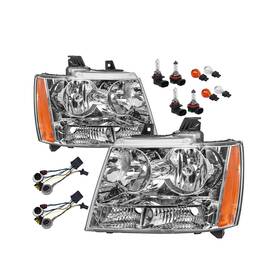 Ap-07tahoe2 Apsve Headlights Assembly With Bulbs And Harness Compatible 2007 2008 2009 2010 201