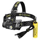 Apza0viqas Nitecore Headlamp Light Led Rechargeable Headlight Flashlight Headband Adjustable Head