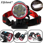 Arh8215644 Led Bicycle Light Headlamp Battery Tail Band Set