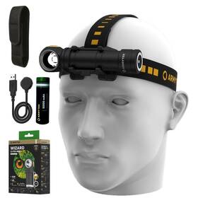 Armytek 950723653790 Wizard C2 Pro Max Lr Headlamp -4150 Lumens Cool White