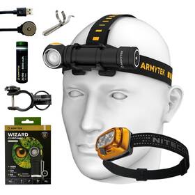 C2promax-cw-nu31 Armytek Combo Wizard C2 Pro Max Xhp70.2 Led Magnet Rechargeable Headlamp White