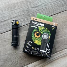 C2pronichia Armytek Wizard C2 Pro Nichia Led Multi Flashlight -1600 Lumens - Magnetic Usb Ch