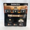 1600263 As Is Duracell Broadview 550 Lumen Head Lamp 3-pack