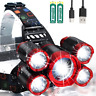 Asmei0046 Jimejv Usb Rechargeable Headlamp Lumen Ultra Bright Led 707995988039