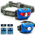 Atb-fl8272bl-3w 2pc Alltopbargains Cob Led Headlamp Headlight Head Lamp Light 7795735190852