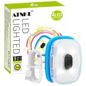 Tk-1601 Atnke Usb Type C Rechargeable Light For Led Knit Beanie Hat Easy Install Quick Rel