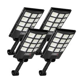 At192sl Atoechie 4-pack Solar Street Lights 20000lm Outdoor Flood Light With Dual M... Fast Ship