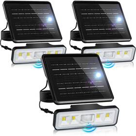 Ip67 Auderwin 9240 Solar Flood Lights Outdoor 4000lm Motion Light Removable Waterproof Sp