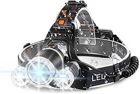 Auervo 799969103517 Rechargeable Led Headlamp 10000 Lumens Bright Headlight Portable Waterproof