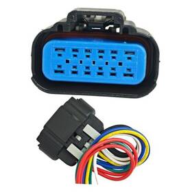 Auostmo Ljq-161 Headlight Connector Pigtail For Halogen Compatible With Cadillac Cts 2008