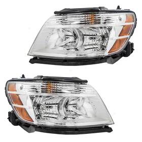 Aa-3221-2084lr Autoandart Brock Aftermarket Replacement Driver Left Passenger Right Halogen Combination