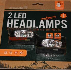 Avalanche 840429619175 Led Headlamp With Motion Mode For Hands Free Use