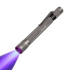 Aventik 791309596492 D Edison Design Power 395nm Zoomable Pen Light 1pc Grey