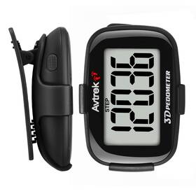 Tg2204 Avtrek 3d Step Counter Clip On With Led Backlight Pocket Pedometer For Walking Outdo