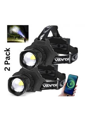 Ssss-9 Bailinghai Rechargeable Led Headlamp 100000 Lumen Super Bright Head Lamp Flashlight With 5