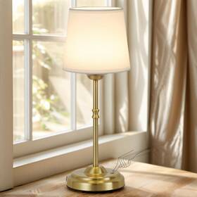 Bltl001g Bailoch Gold Vintage Portable Cordless Table Lamp With Remote Mini Wireless Led Batt