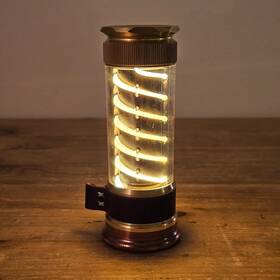 Liv-135 Barebones Edison Light Stick Brass One Size