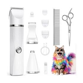 Yp-7702 Bautrium Cat Grooming Clippers Kit With Paw Trimmer 3 In 1 Electric Pet Hai... Fast Ship