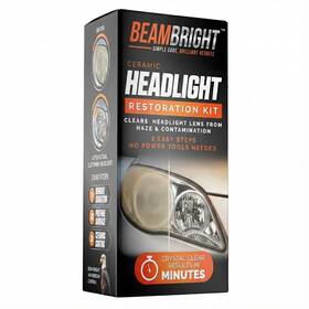 Beam Bright 198715910889 Ceramic Headlight Restoration Kit Car Headlights Cleaner And R