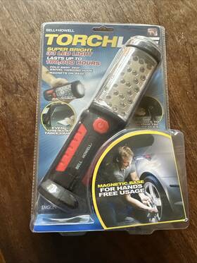 Bell And Howell 735541904196 Super Bright Torchlight As Seen On Tv New