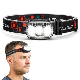 Belladimora 768572194281 1 Pack Headlamp Rechargeable Ultra-light&1200lumens Bright Head Light For