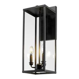 Bestshared 683404881354 Large Outdoor Wall Sconce 24ftft Modern Black Lantern