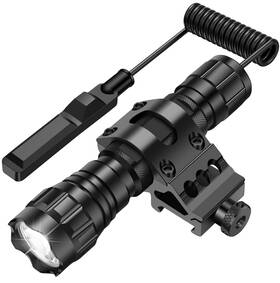 Mt0317 Bestsun 501mb Tactical Flashlight 2200 Lumen Super Bright Led Light Matte Black Fla